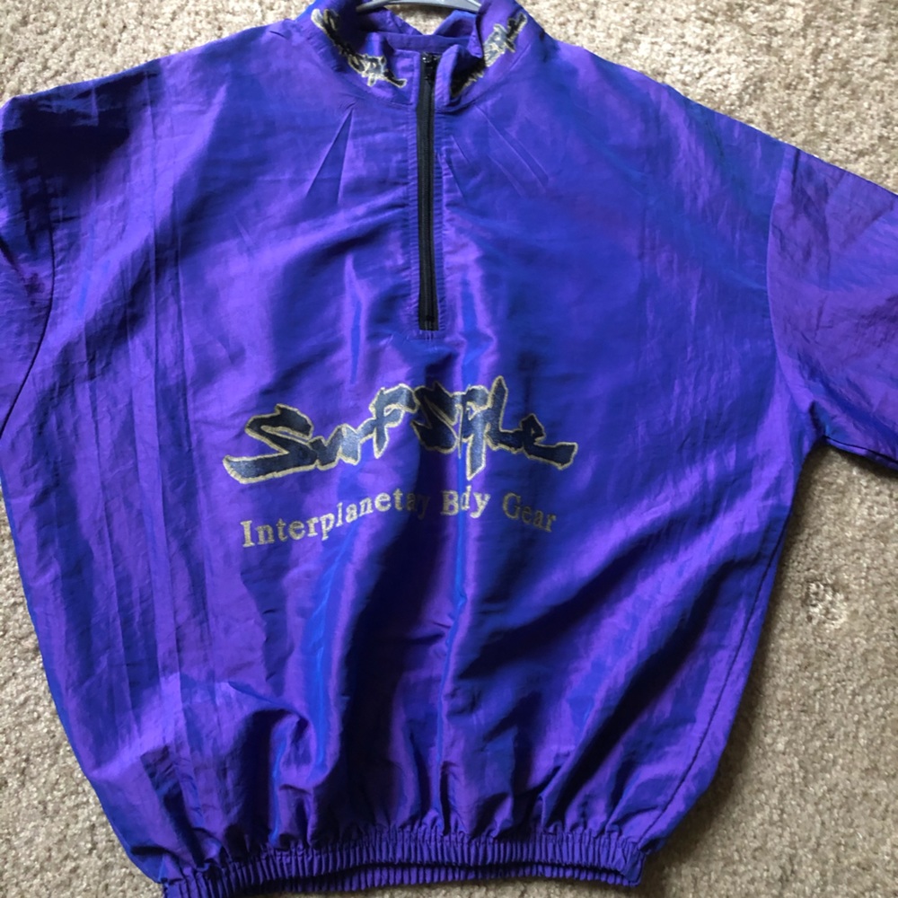 Vintage Surf Style windbreaker
